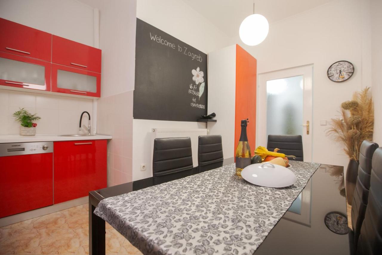 Apartman Manja Zagreb Bagian luar foto